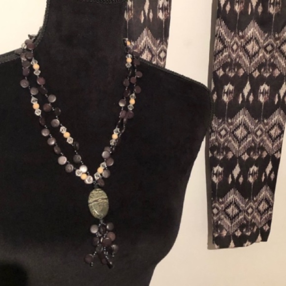 Beautiful Jasper Stone Necklace!!!